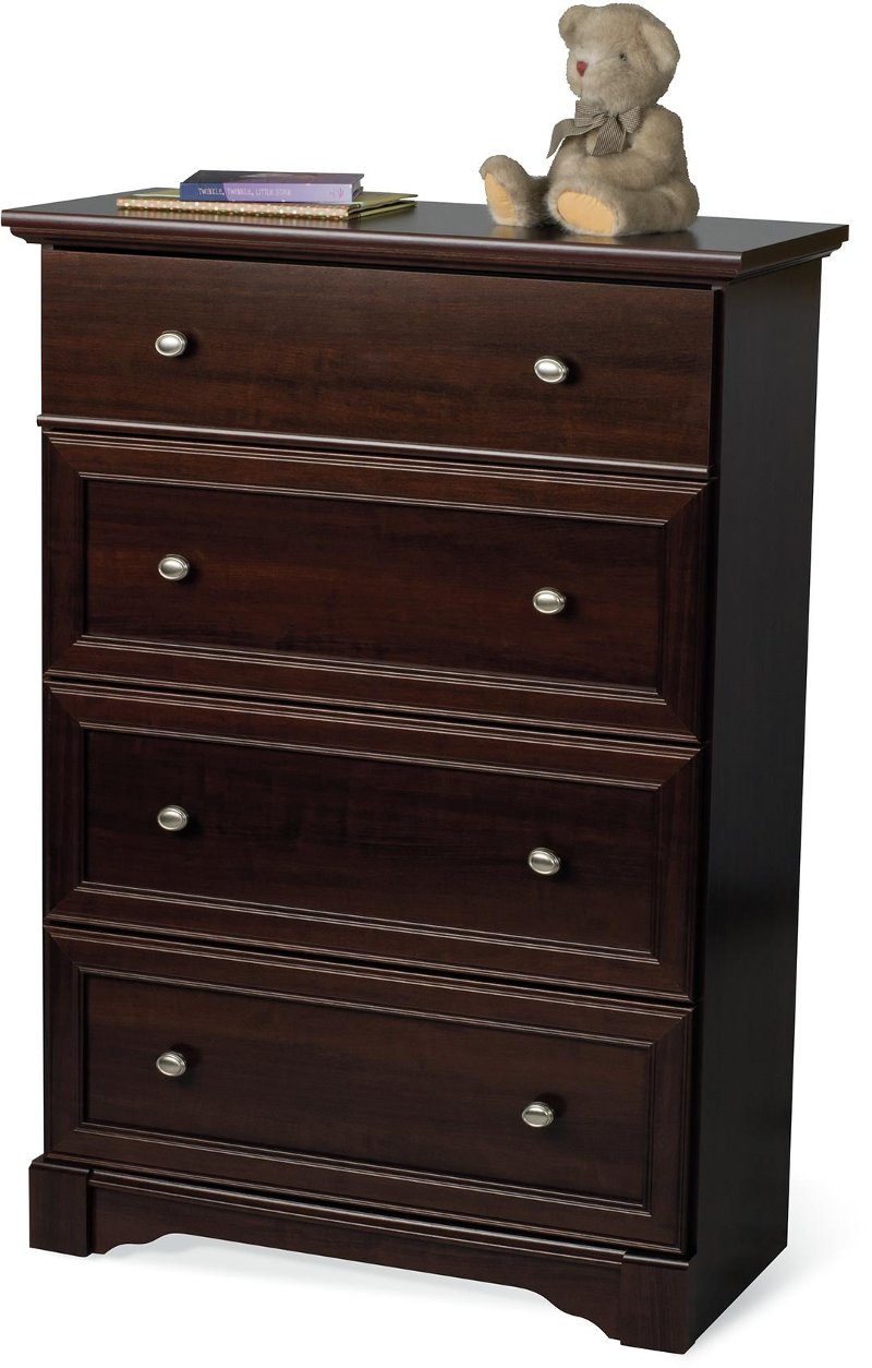 Cherry 4 Drawer Chest Updated Classic Rc Willey Furniture Store