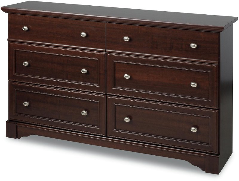 Cherry Double Dresser Updated Classic Rc Willey Furniture Store