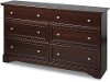 F0130985 Updated Classic Child Craft Select Cherry Double Dresser