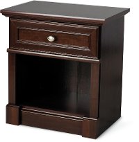 F0132885 Cherry 1-Drawer Nightstand - Updated Classic