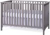 F1003187 Gray Stationary 3-in-1 Crib - London
