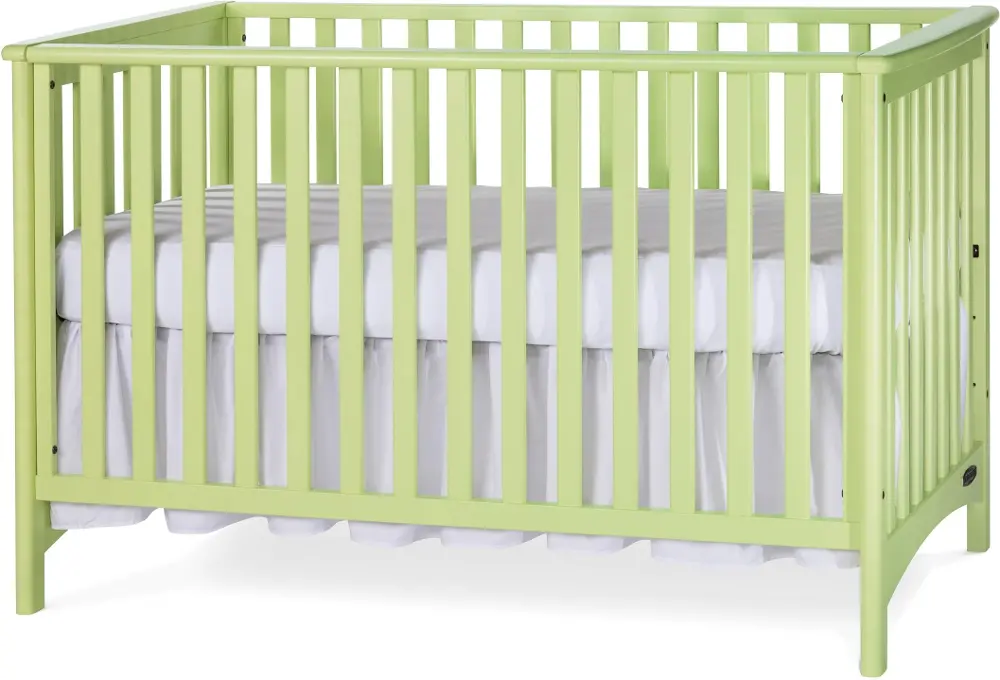 F10031.19 Lime Stationary 3-in-1 Crib - London -1