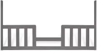 F09524.87 London Gray Toddler Guard Rail
