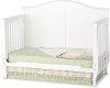F3100146 Matte White 4-in-1 Convertible Crib - Camden -2