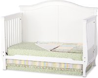 F31001.46 Matte White 4-in-1 Convertible Crib - Camden-2