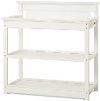 F0241646 Matte White Changing Table - Bradford