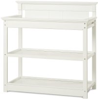 F0241646 Matte White Changing Table - Bradford