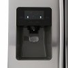 RS25J500DSR Samsung 24.5 cu. ft. Side-by-Side Refrigerator - 36 Inch Stainless Steel