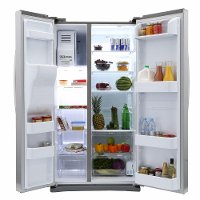 RS25J500DSR Samsung 24.5 cu. ft. Side-by-Side Refrigerator - 36 Inch Stainless Steel-7