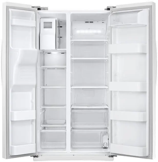 RS25J500DWW Samsung Side-by-Side Refrigerator - 36 Inch White-4