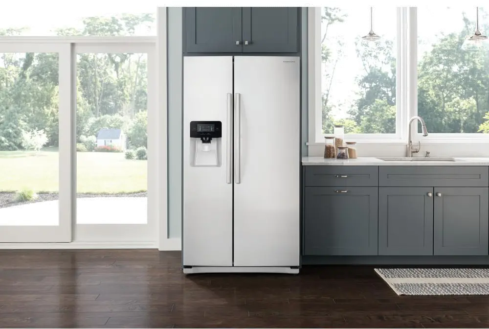 RS25J500DWW Samsung Side-by-Side Refrigerator - 36 Inch White-5