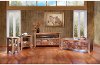 Rustic Pine End Table - Antique-2