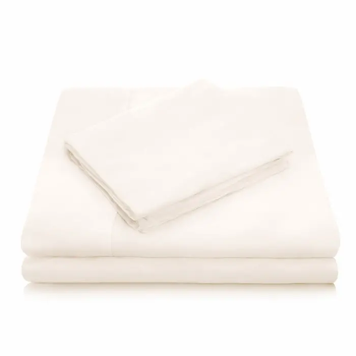 MA03CKIVTS Ivory California King 4 Piece Sheet Set - Woven Tencel-1