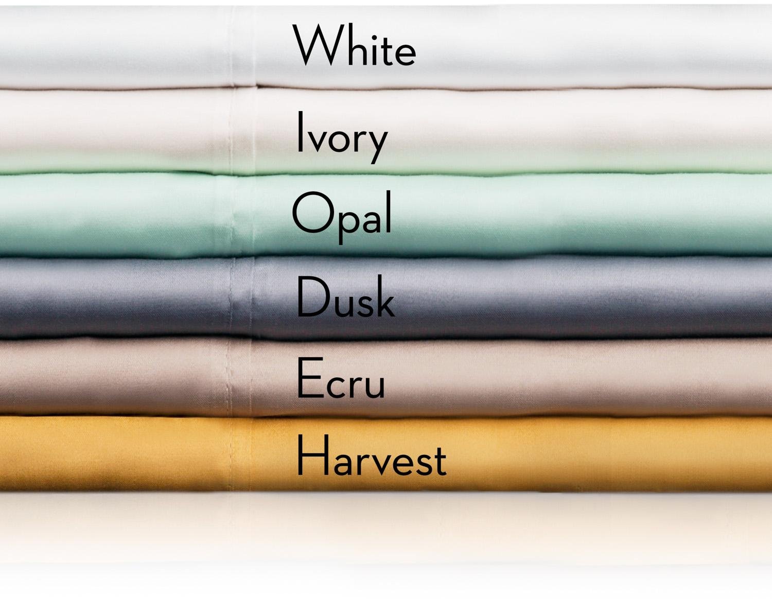 MA03QQECTS Ecru Queen 4 Piece Sheet Set - Woven Tencel-4