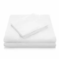 MA03SCWHTS White Split California King 5 Piece Sheet Set - Woven Tencel