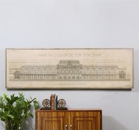 D'Orleans Giclee Canvas Framed Wall Art