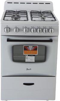 GR2414CW Avanti 24 Inch 2.6 Cu. Ft. Slide-in Gas Range - White