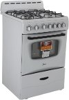 GR2414CW Avanti 24 Inch 2.6 Cu. Ft. Slide-in Gas Range - White-2