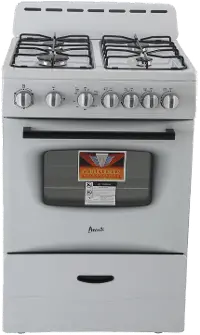GR2414CW Avanti Gas Range - 2.6 cu. ft. White