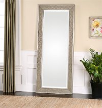 Champagne Textured Mirror