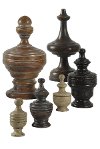 6 Inch Earth Tone Chess Figurine