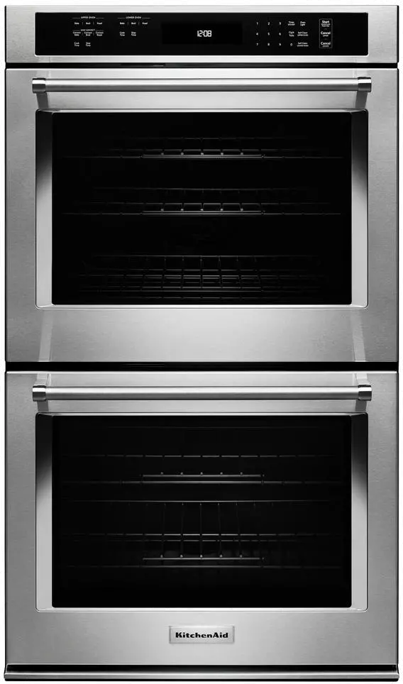 KODE300ESS KitchenAid 30 Inch Double Wall Oven - 10 cu. ft. Stainless Steel-1