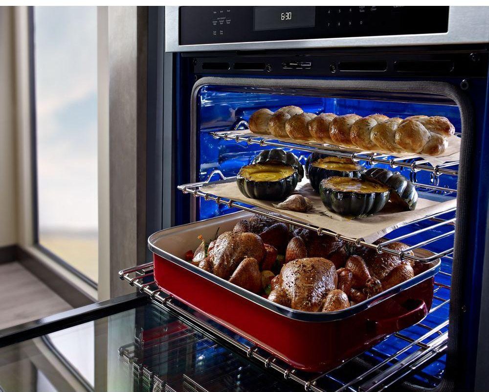 KODE300ESS KitchenAid 30 Inch Double Wall Oven - 10 cu. ft. Stainless Steel-2