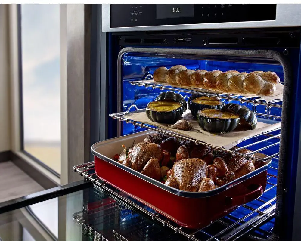 KODE300ESS KitchenAid 30 Inch Double Wall Oven - 10 cu. ft. Stainless Steel-2