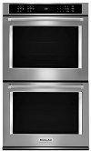 KODE500ESS KitchenAid 30 Inch Double Wall Oven with Convection - 10 cu. ft. Stainless Steel