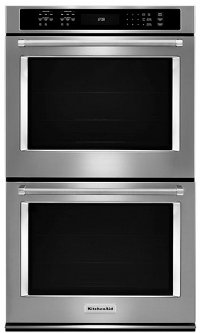 KODE500ESS KitchenAid 30 Inch Double Wall Oven with Convection - 10 cu. ft. Stainless Steel