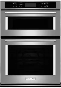 KOCE507ESS KitchenAid 27 Inch Combination Wall Oven with Microwave - 5.7 cu. ft. Stainless Steel