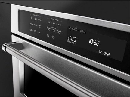 KOCE500ESS KitchenAid 30 Inch Combination Wall Oven with Microwave - 6.4 cu. ft. Stainless Steel-1