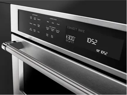 KOCE500ESS KitchenAid 30 Inch Combination Wall Oven with Microwave - 6.4 cu. ft. Stainless Steel-1