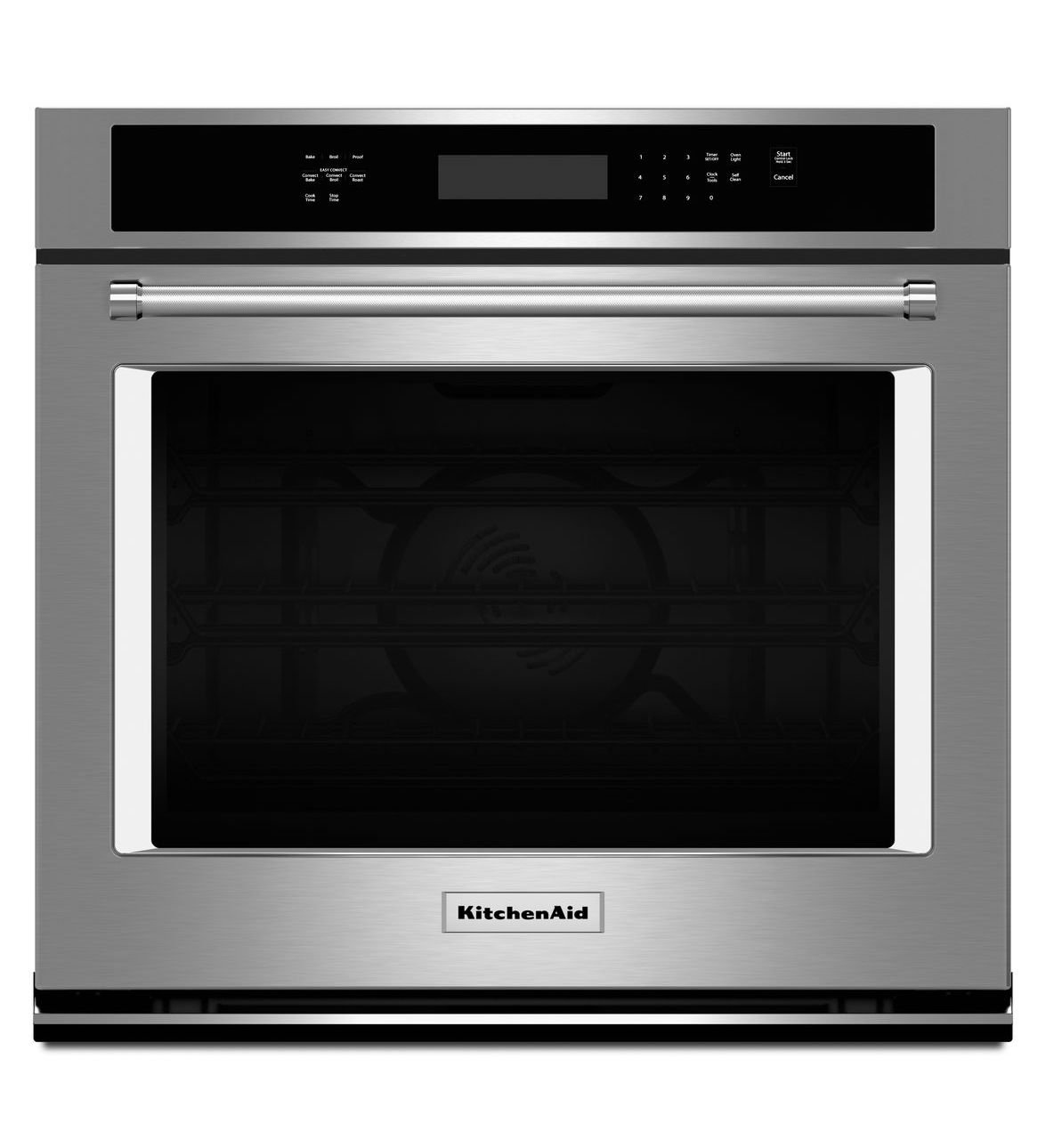 KOSE507ESS KitchenAid 27 Inch Single Wall Oven with Convection- 4.3 cu. ft. Stainless Steel-2