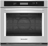 KOSE507ESS KitchenAid 27 Inch Single Wall Oven with Convection- 4.3 cu. ft. Stainless Steel-2