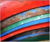 Multi-Color Fenders Canvas Wall Art