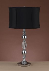 Canora Crystal Metal Table Lamp