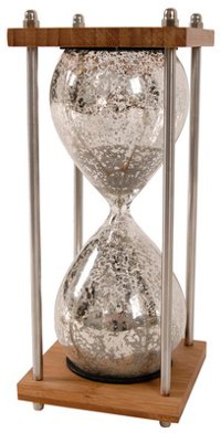 Hourglass In Stand