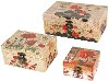 4 Inch Assorted Floral Storage Box