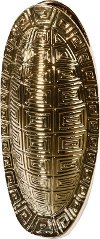 Gold Turtle Shell Vase-1