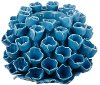 Clearance Blue Ceramic Candle Holder