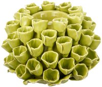 Green Ceramic Candle Holder
