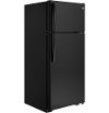 GTS18GTHBB GE 17.5 cu. ft. Top Freezer Refrigerator - 28 Inch Black-3