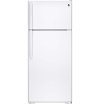 GTS18GTHWW GE 28 Inch Top Mount Refrigerator - White-1
