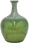 Clearance 8 Inch Green Ceramic Vase
