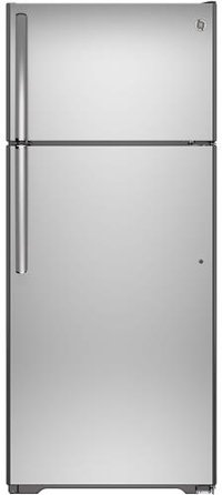 GTS18GSHSS GE 17.5 cu. ft. Top Freezer Refrigerator - 28 Inch Stainless Steel