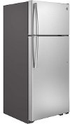 GTS18GSHSS GE 28 Inch Top Mount Refrigerator - Stainless Steel-3