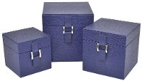4 Inch Blue Decorative Box