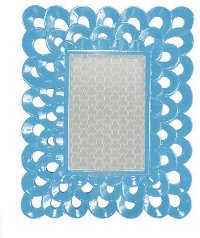 Blue Resin Picture Frame