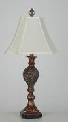 Gold and Bronze Table Lamp